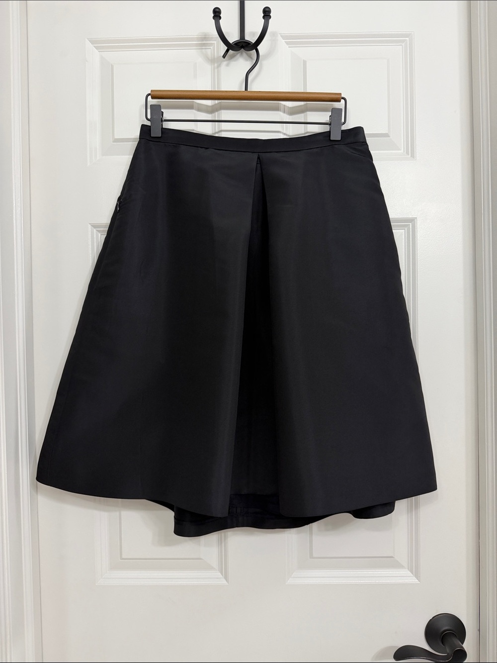 Tibi A-Line Pleated Skirt